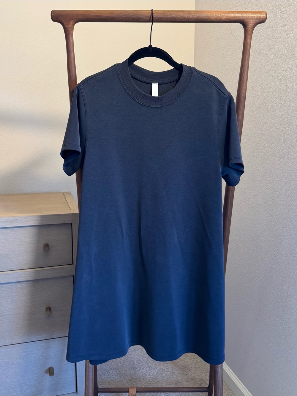 Lululemon All Yours Softstreme Tee Dress Black Size 2